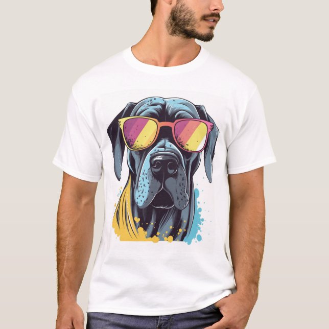 Too Cool for Dog Days  T Shirt (Framsida)