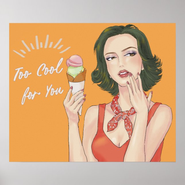 Too Cool for You Poster (Framsidan)