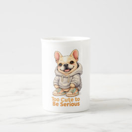 Too Cute to Be Serious – Funny French Bulldog  Benporslin Mugg