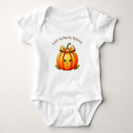 Too Cute to Spook – Baby Halloween Bodysuit T Shirt