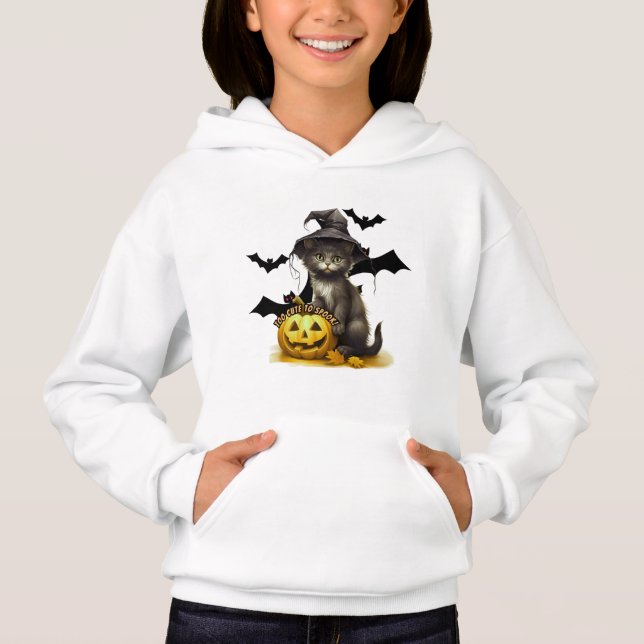 "Too Cute to Spook!" T Shirt (Framsida)