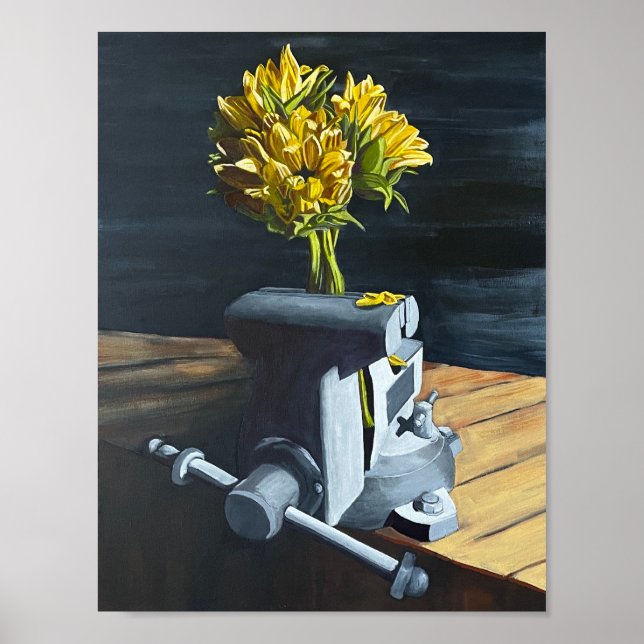 Too. Daises in a vise poster (Framsidan)