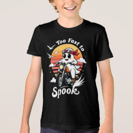 Too fast to spook - Geist auf Motorrad T Shirt