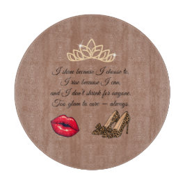 Too Glam To Care – Chic Quote