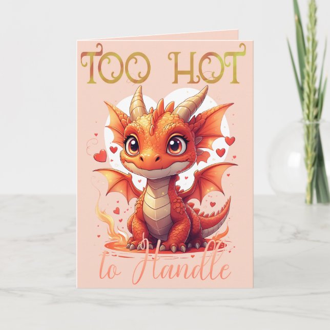 Too Hot to Handle Dragon Kort (Framsida)
