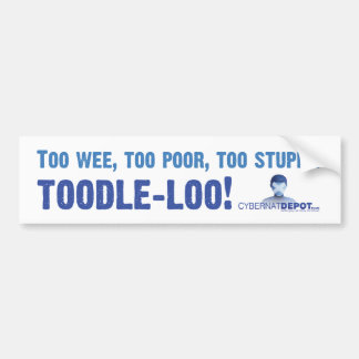 Toodle-loo! Bildekal