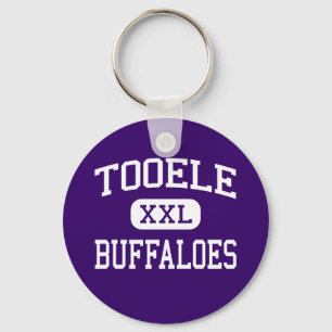Tooele - bufflar - högstadium - Tooele Utah Nyckelring