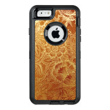 Toolad Western läder Southwest Amber Brown