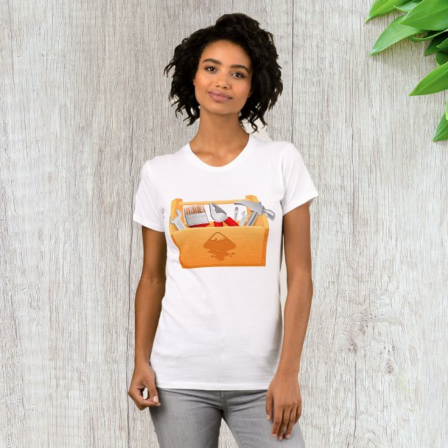 Toolbox Womens T-Shirt (Skapare uppladdad)