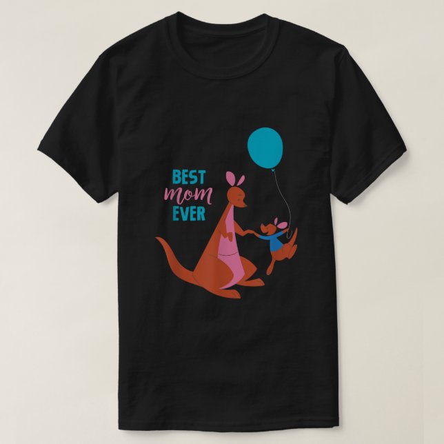 ToolDisney Winnie Pooh Kanga och Roo Best Mamma T Shirt (Design framsida)