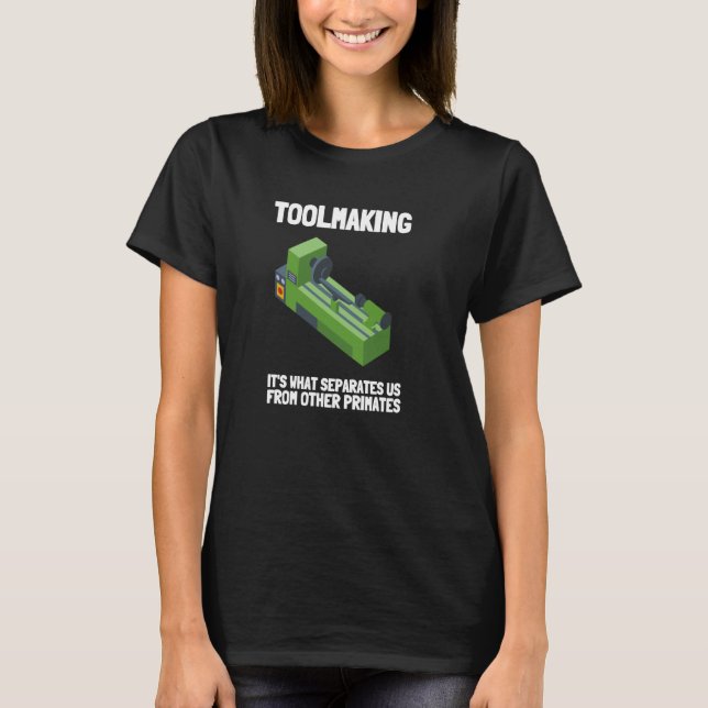 Toolmaker CNC-operatör och maskinist 1 T Shirt (Framsida)