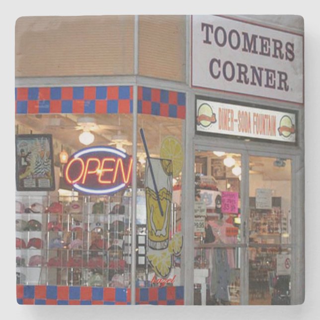 Toomers Corner, Auburn Underläggs Underlägg Sten (Framsidan)