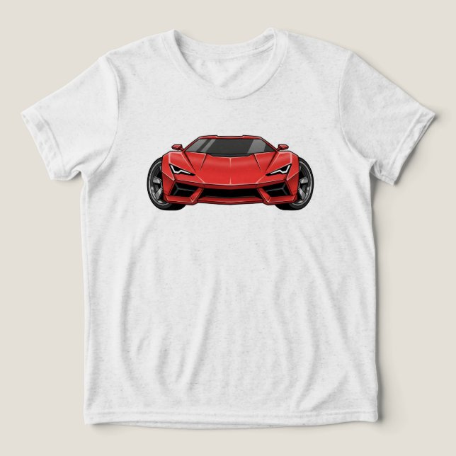 Toon Car Style T Shirt (Design Framsida)