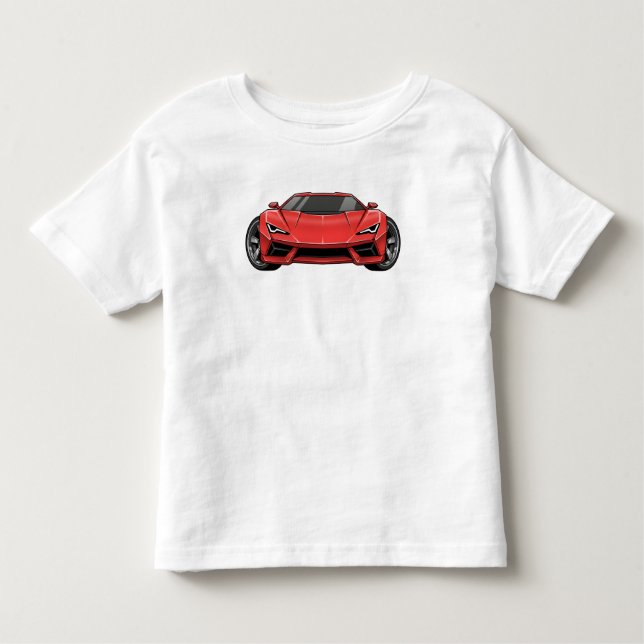 Toon Car Style T Shirt (Framsida)