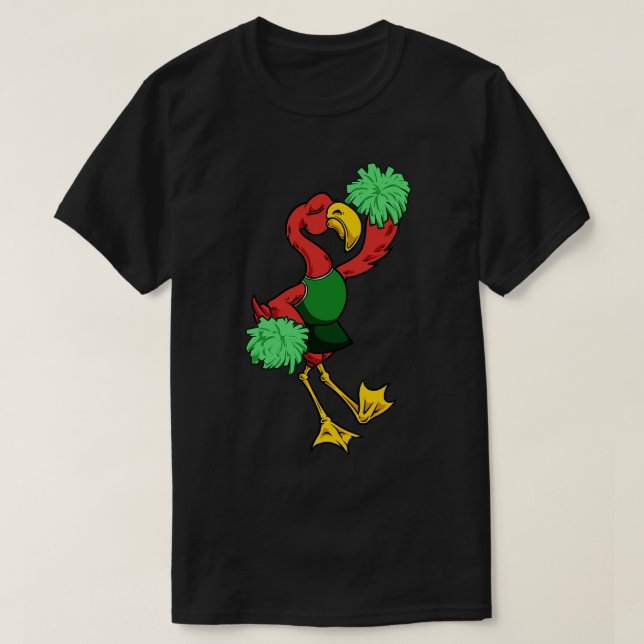 toon Cheerwriter Flamingo T Shirt (Design framsida)