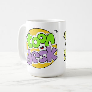 Toon Desk - Toons, Leksaker och Roligt - Kaffe Mug Kaffemugg