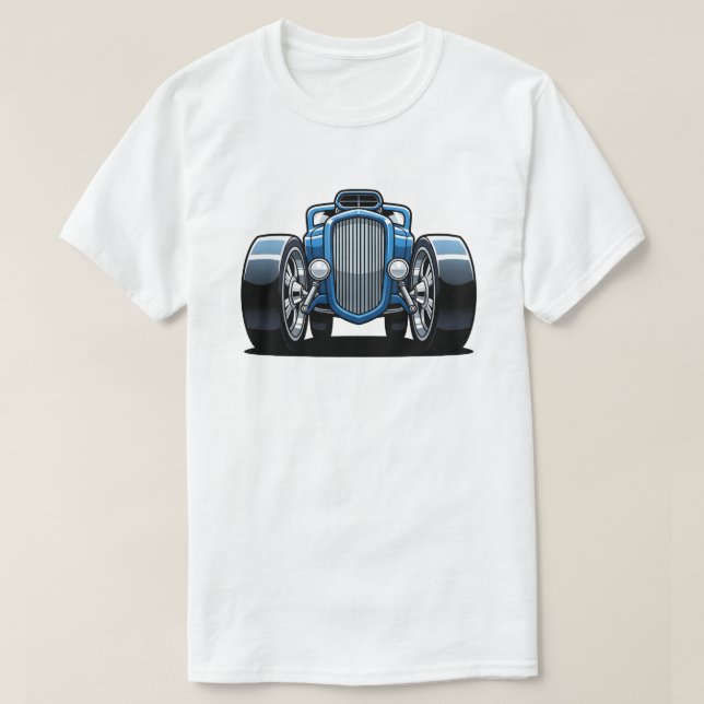 Toon Hotrod Art T Shirt (Design framsida)