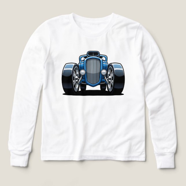 Toon Hotrod Art T Shirt (Design framsida)