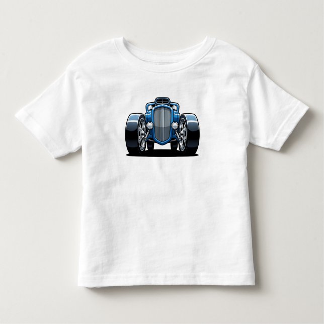 Toon Hotrod Art T Shirt (Framsida)