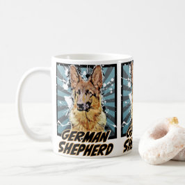 Toon Hundar: Tyska shepherd Kaffemugg