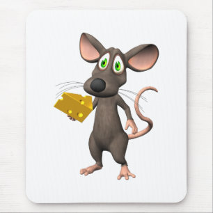 Toon mus med ost Mousepad Musmatta