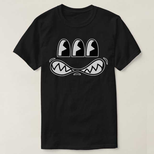 Toon ögon retro simpsons Radioactive 3 eyed Fish d T Shirt (Design framsida)