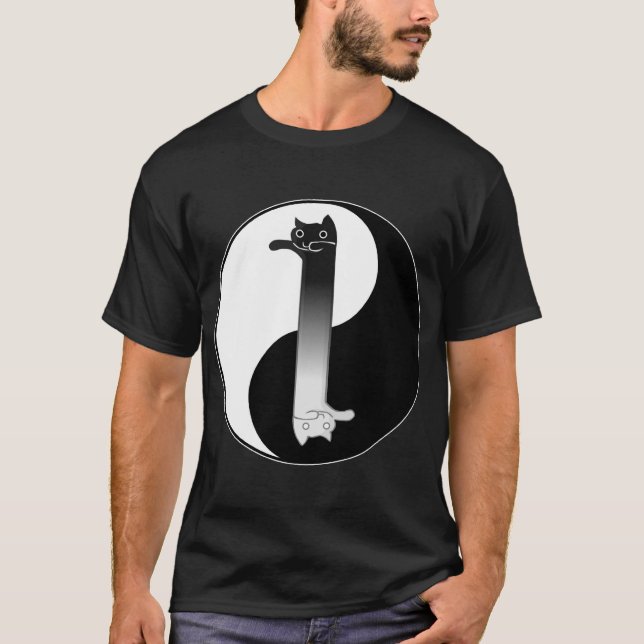 Toon Tao av Longcat Tee Shirt (Framsida)