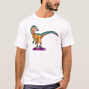 Toon Velociraptorutslagsplats Tee Shirt