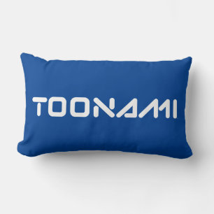 Toonami Digital Font Logotyp Lumbarkudde