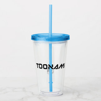 Toonami Digital Font Logotyp Take Away Mugg