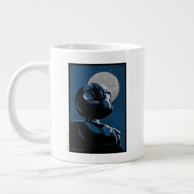 Toonami TOM 5 Moonlight Grafik Jumbo Mugg (Vänster)