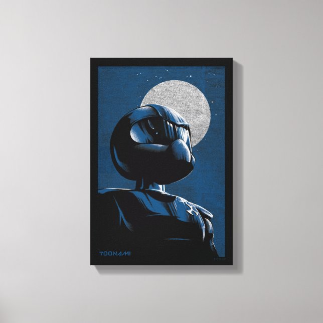 Toonami TOM 5 Moonlight Graphic Canvastryck (Framsida)