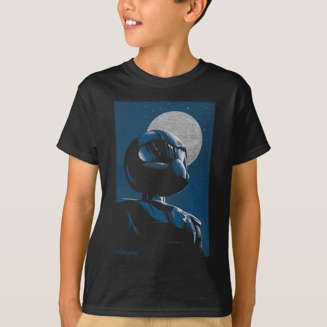 Toonami TOM 5 Moonlight Graphic T Shirt (Framsida)
