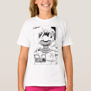 Toonami TOM 5 & SARA Tecknad Stil Bumper T Shirt