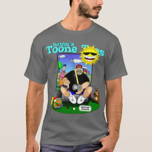 TOONE-UTSLAGSPLATSER FÖR TECKNADER/BUBBAS/GOLF T-SHIRT