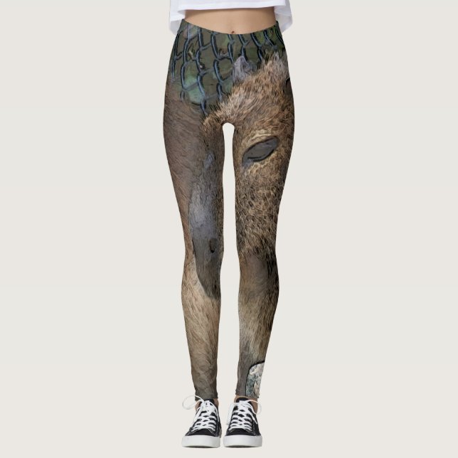 toony Capibarah Leggings (Framsida)