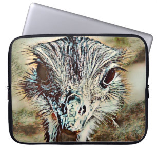 toony ostrich laptop fodral