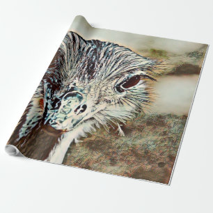 toony ostrich presentpapper