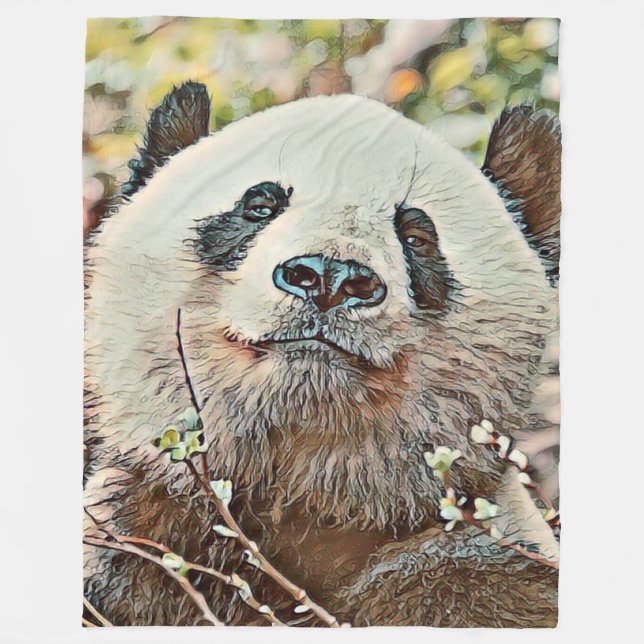 toony panda fleecefilt (Framsidan)