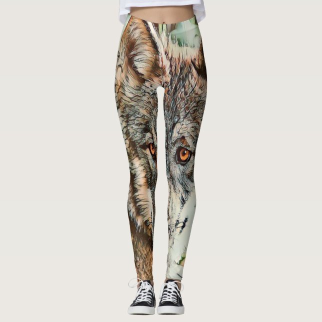 toony-varg leggings (Framsida)