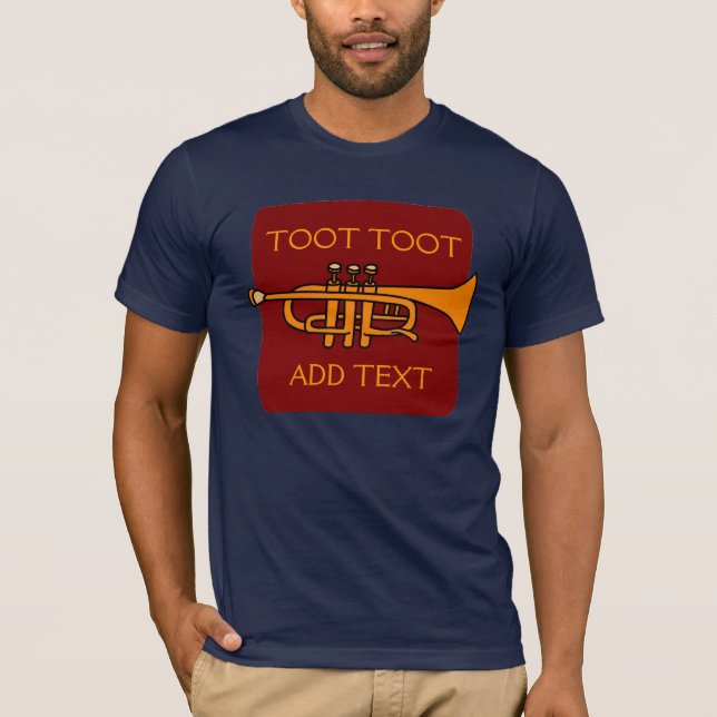 TOOT DAT HORN T SHIRT (Framsida)