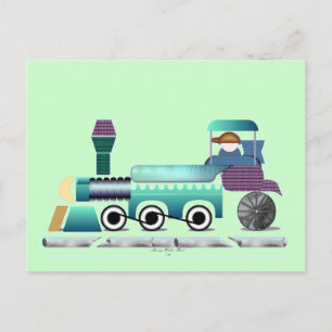 Toot Toot Tåg vykort