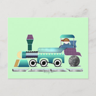 Toot Toot Tåg vykort