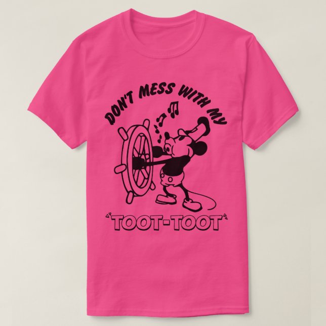 TOOT TOOT WILLIE T SHIRT (Design framsida)