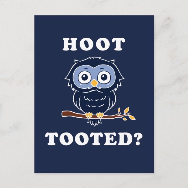 Tooted dyft? vykort (Framsida)