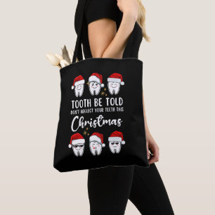TOOTH BE TOLD Dental jul Floss-ophy Tygkasse