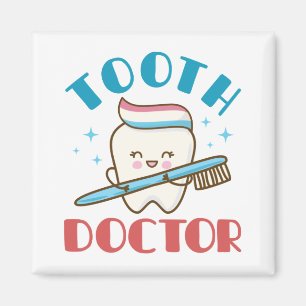 Tooth Doktor Pediatriska dentst Tandvård Magnet