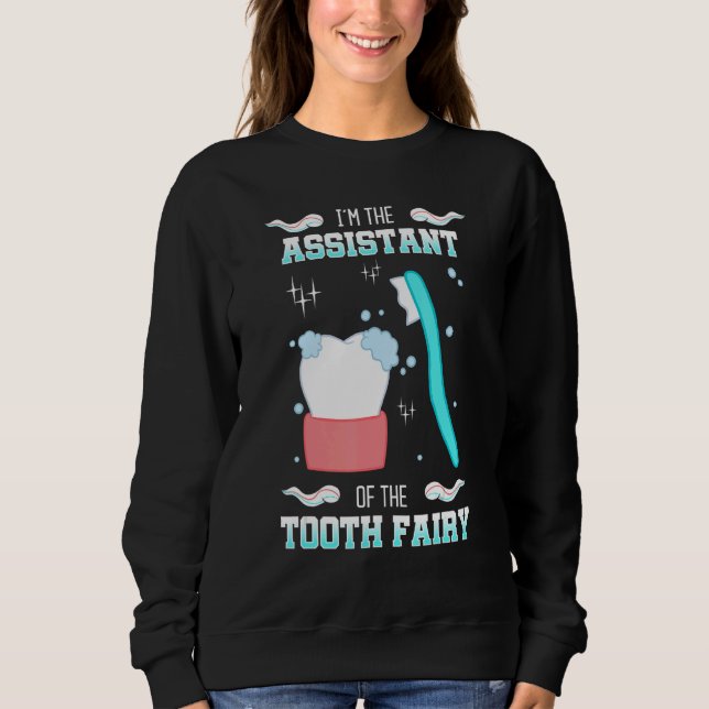 Tooth Fairy Assitant Dental Hygienist Dentists Ora T Shirt (Framsida)
