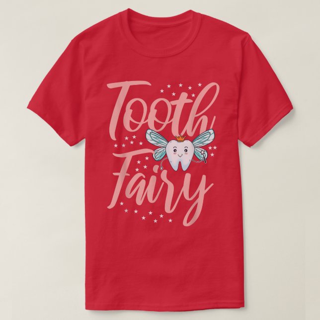 Tooth Fairy Brush Your Teeth Kids Tooth Fairy T Shirt (Design framsida)