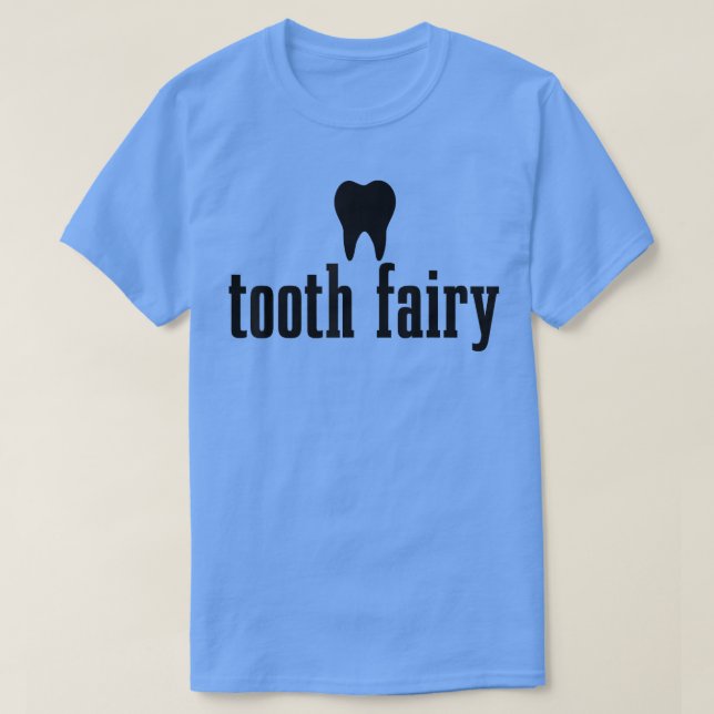 Tooth Fairy Dental Student Assistant Tooth Hygieni T Shirt (Design framsida)